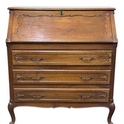 OAK FRENCH COUNTRY SECRETARY DESK