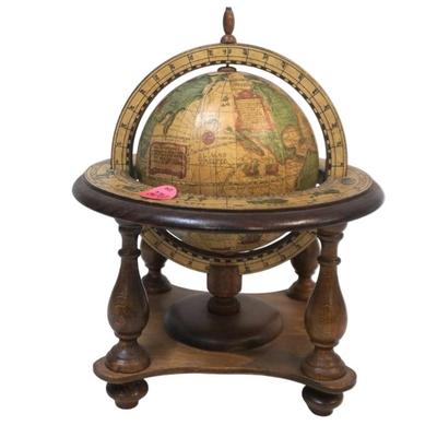 VINTAGE ITALIAN TABLETOP GLOBE
