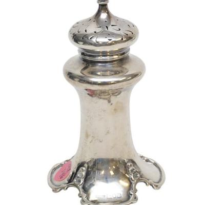 ANTIQUE ART NOUVEAU STERLING SILVER SUGAR SHAKER