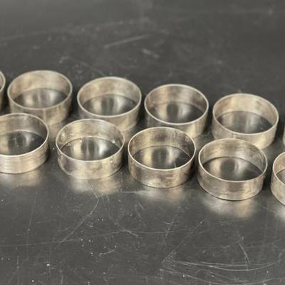 12 SILVER NAPKIN RINGS ST LOUIS SCHOOL BAGUIO CITY