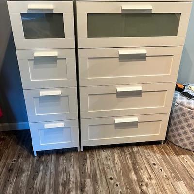2 IKEA Dressers 49h/15 1/2" wide 16 1/2"deep and 49"high/31"wide/16 1/2" deep