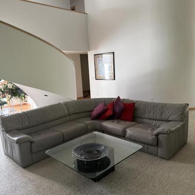 Italian Leather Sofa Sectional