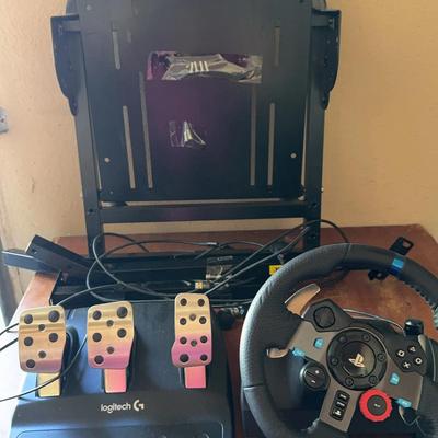 Logitech G29 Driving Force Includes Vevor Stand 