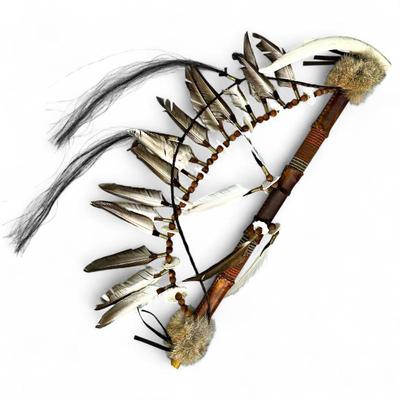 Replica Southwest Ceremonial Pipe Decoration