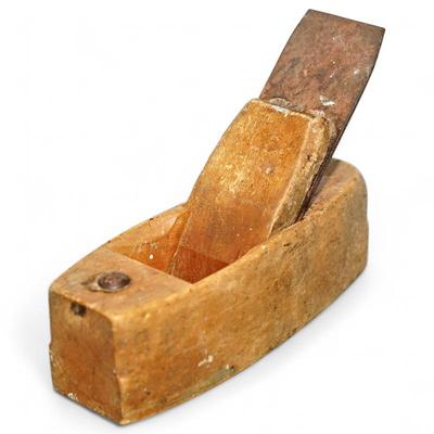 Vintage Wood And Metal Smoothing Plane