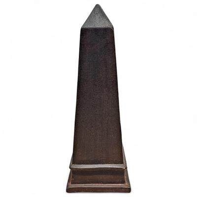 Large Decorative Ceramic Obelisk