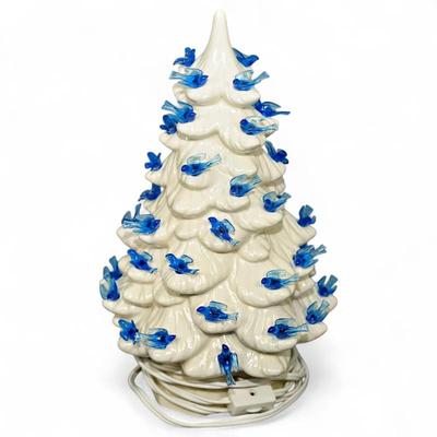 Vintage Ceramic Christmas Tree, 1981