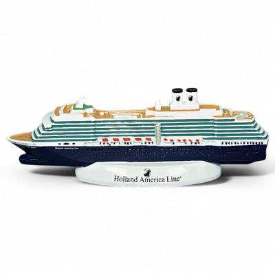 Collectible Resin Model Of The Holland America Cruise Ship MS Oosterdam