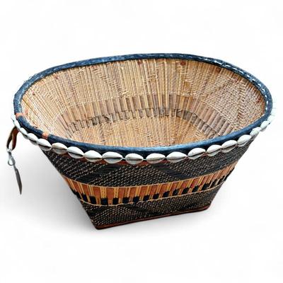 Mossi Handcrafted Market Basket, Burkina Faso