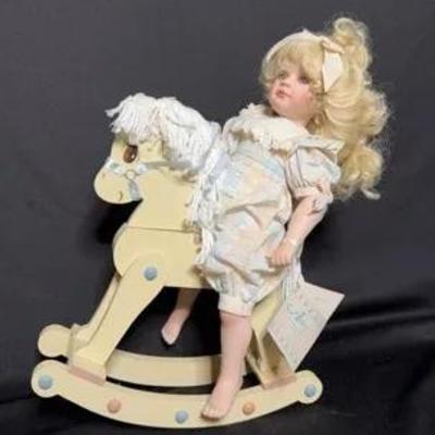 Zidjunas “Amy” And Rocking Horse 