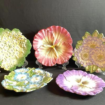 Fitz And Floyd Classic Halcyon Plates