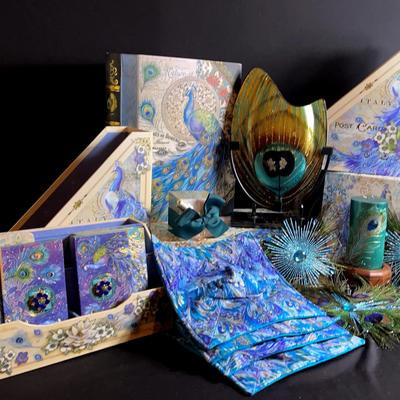 Peacock Collection: Stationary and Decor