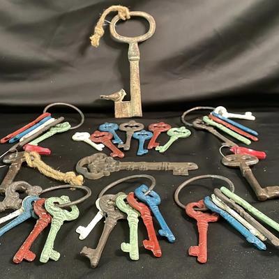 Assortment Of Metal Keys