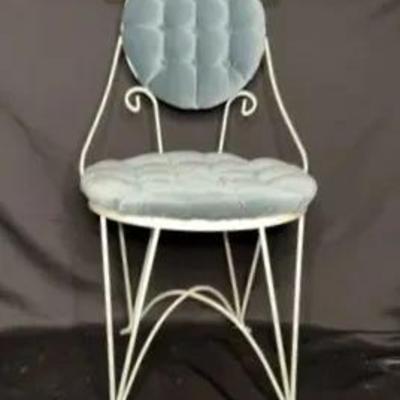 Metal Vanity Stool 