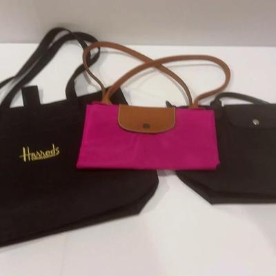 Harrods Longchamp Cutter & Buck Designer Tote Bags 