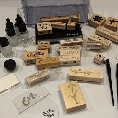 Stamps, Ink & Pens 