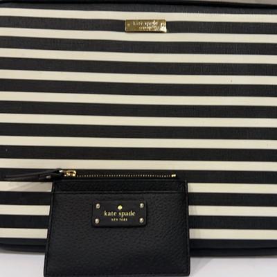 Kate Spade Fairmont Square Monochrome Tech Sleeve And Kare Spade Card Holdet. 