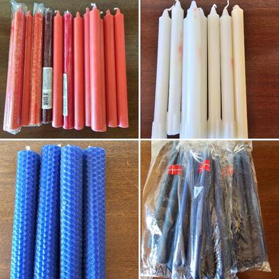 Lot #117 - Taper Candles Lot
