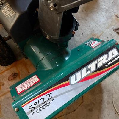 Murray Ultra Snow Blower