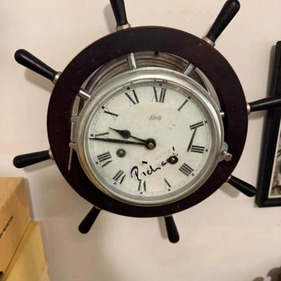 MCM German Ship’s Clock by Schatz