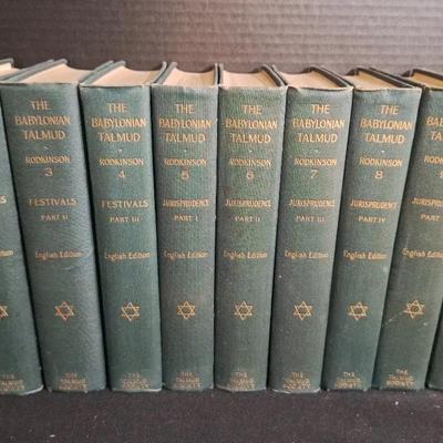 "The Babylonian Talmud" Complete Rare Ten Volume Translation By Michael L. Rodkinson