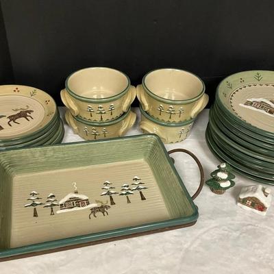 Dinnerware "Lodge" by Genuine Sonoma Home Goods
