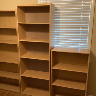 Trio Of Book Shelves