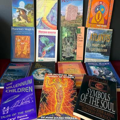 Great Collection of “New Age Bookstore” Paperbacks 