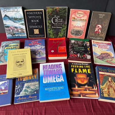 Collection of “New Age” Paperback Books 