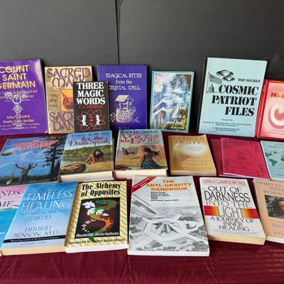 Collection of “New Age” Store Books 