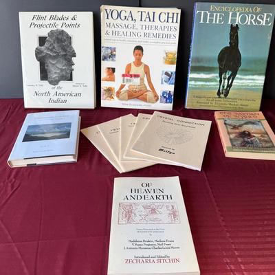 Collection of “New Age” Store Books 
Hardcover/Palerback 
