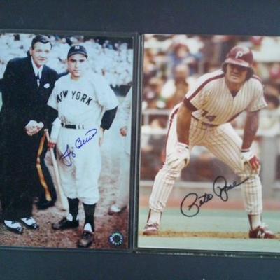 Pete Rose, Yogi Berra

