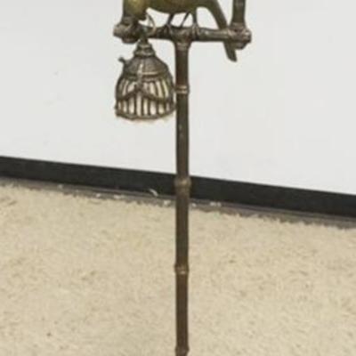 1212	FEDERICK COOPER PARROT FLOOR LAMP, APPROXIMATELY 62 IN H
