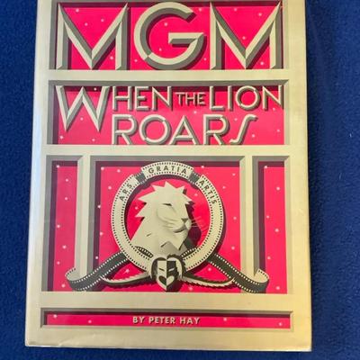 MGM When The Lion Roars, Peter Hay, 1st Edition HB, DJ