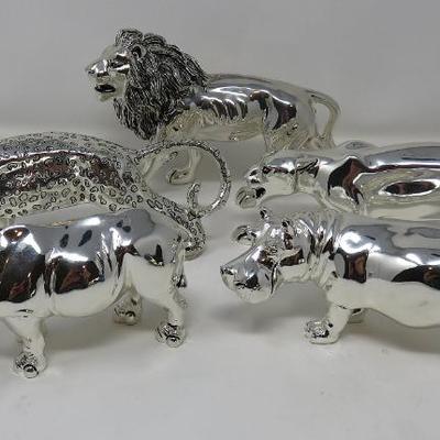 Marcello Giorgio silverplate animals