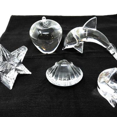 Steuben & Baccarat glass