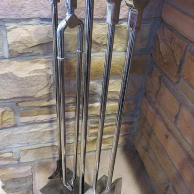 Danny Alessandro MCM fireplace tools