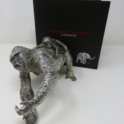 Patrick Mavros Sterling Gorilla & Baby