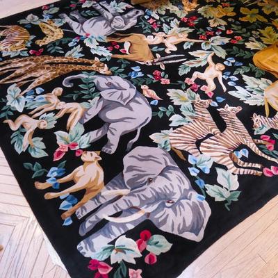 9x14 safari wool rug
