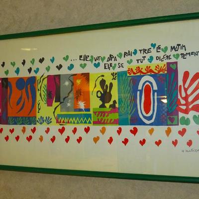 Henri Matisse "The thousand and one nights" lithograph