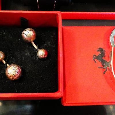 Ferrari gear shift cufflinks