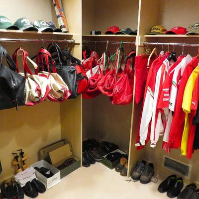 Ferrari F1 duffels and pit wear