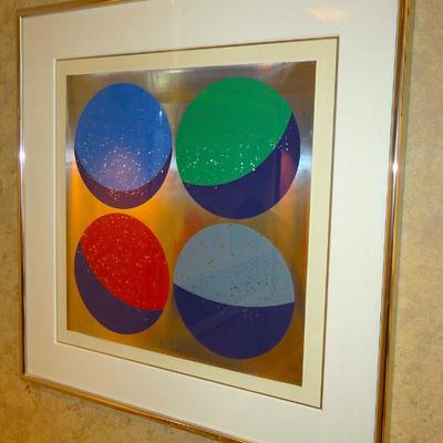 Hebert Bayer "The Four Seasons" signed