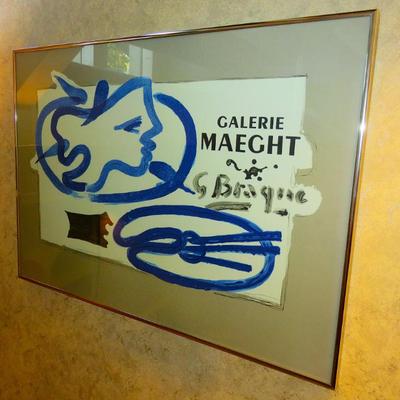 Georges Braque exhibition poster