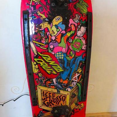 1987 Jeff Grosso "Toy Box" for Santa Cruz skateboard