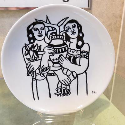 Fernand Leger for Apilco plate