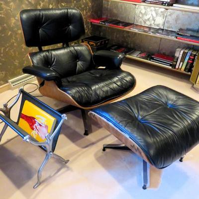Charles & Ray Eames lounge chair & ottoman