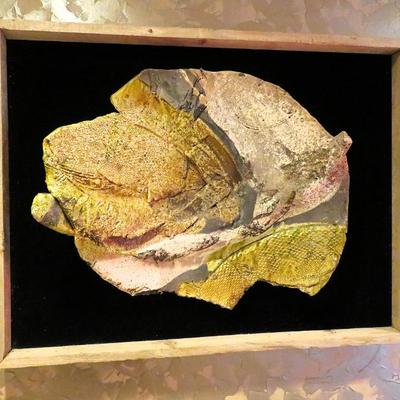 Paul Soldner clay wall sculpture
