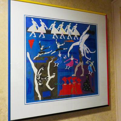 Schomer Lichtner MKE Ballet anniversary signed print