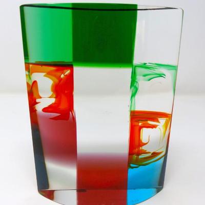 Carlo Moretti glass sculpture